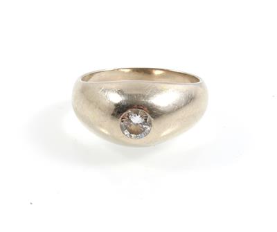 Brillant Solitärring ca. 0,25 ct - Schmuck online auction