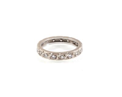 Brillantmemoryring zus. ca. 0,55 ct - Klenoty