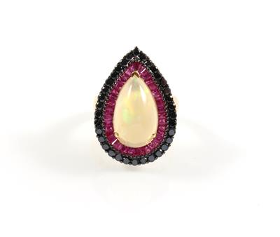 Opalring 3,58 ct - Jewellery