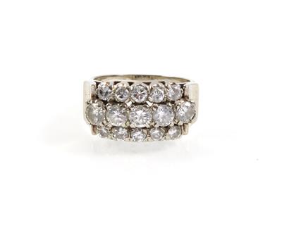 Brillantring zus. ca. 1,60 ct - Jewellery