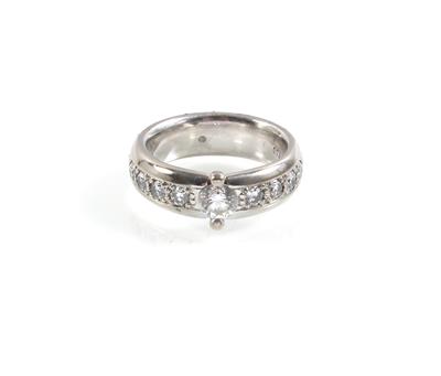 Brillantring zus. ca. 1 ct - Klenoty