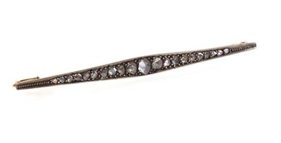 Diamantbrosche zus. ca. 0,65 ct - Jewellery