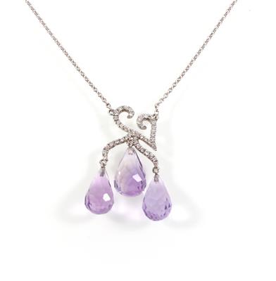 Brillant Amethystcollier - Jewellery