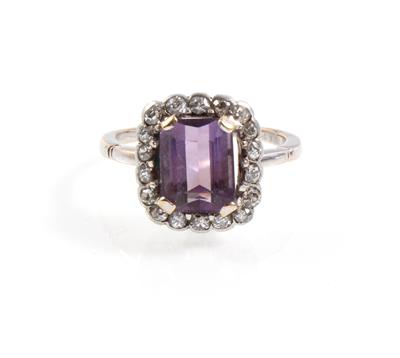 Diamant Amethystring - Klenoty