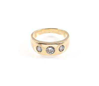 Brillantring zus. ca. 1 ct - Gioielli