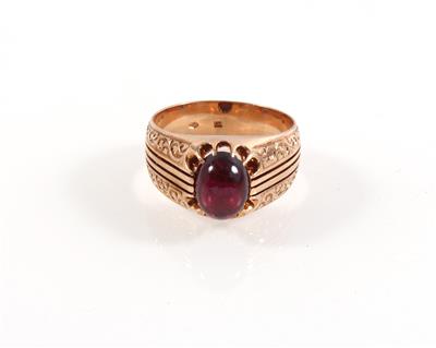 Granatring - Schmuck online auction