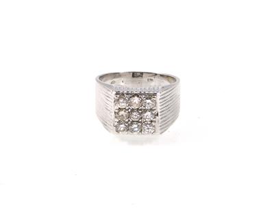 Brillant Ring zus. ca. 0,60 ct - Schmuck online auction