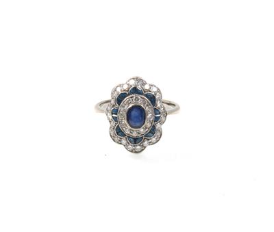 Brillant Saphir Ring - Schmuck online auction