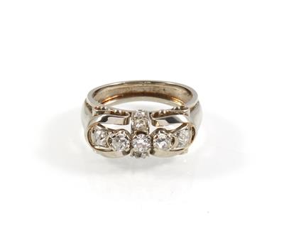 Diamantring zus. ca. 0,75 ct - Schmuck online auction