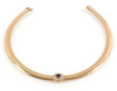 Omega Brillant Saphircollier - Jewellery