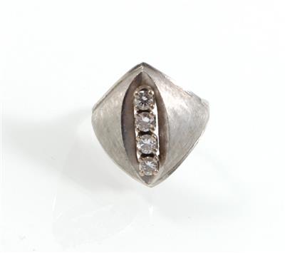 Brillantring zus. ca. 0,31 ct - Gioielli