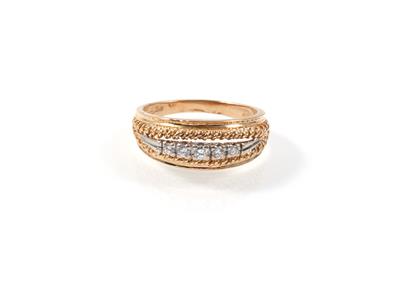 Brillant Ring zus. ca. 0,15 ct - Schmuck online auction