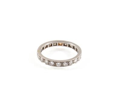 Brillantmemoryring zus. ca. 0,85 ct - Jewellery