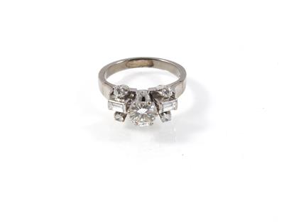 Diamantring zus. ca. 1,15 ct - Gioielli