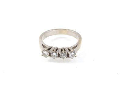 Brillant Damenring zus. ca. 0,70 ct - Jewellery