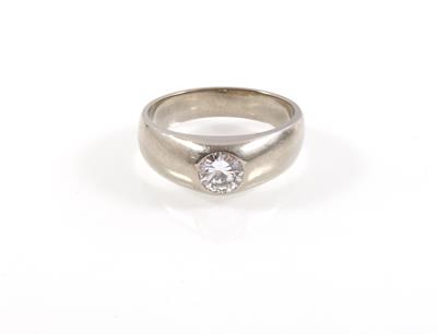 Brillantsolitär ca. 0,70 ct - Schmuck online auction