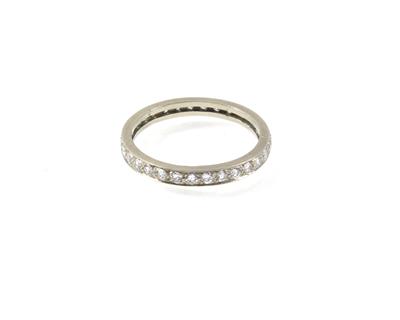 Brillant Memoryring zus. ca. 0,90 ct - Jewellery