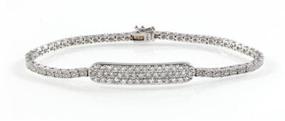 Diamantarmband zus. 2,14 ct - Klenoty