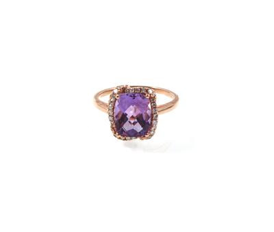 Amethystring 2,85 ct - Gioielli