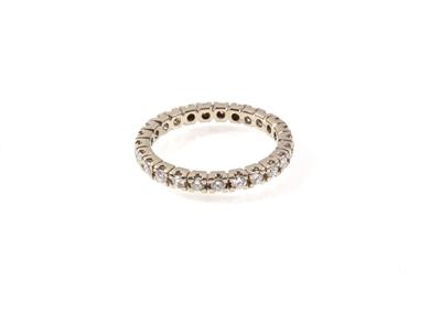 Brillant Memoryring zus. ca. 0,80 ct - Schmuck