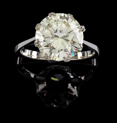 Brillantsolitär 5,86 ct - Schmuck