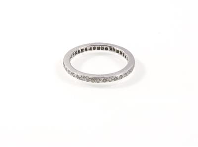 Brillant Memoryring zus. 0,47, ct - Schmuck