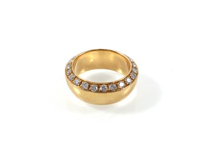 Brillantring zus. ca. 0,90 ct - Schmuck