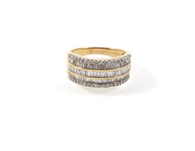 Diamantdamenring zus. ca. 1,60 ct - Jewellery