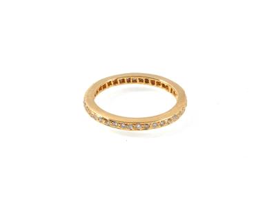 Brillant Memoryring zus. 0,44, ct - Schmuck