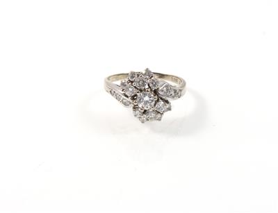 Brillant Ring zus. ca. 1,00 ct - Schmuck