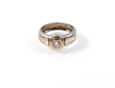 Diamantring zus. ca. 1 ct - Gioielli