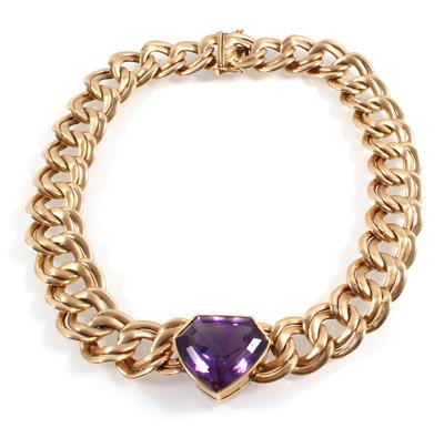 Amethystcollier - Jewellery