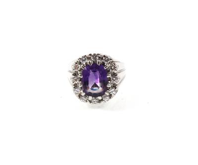 Brillantdamenring zus. ca. 0,55 ct - Jewellery