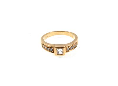 Diamant Brillant Ring - Gioielli