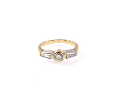 Diamantring zus. ca. 0,75 ct - Klenoty