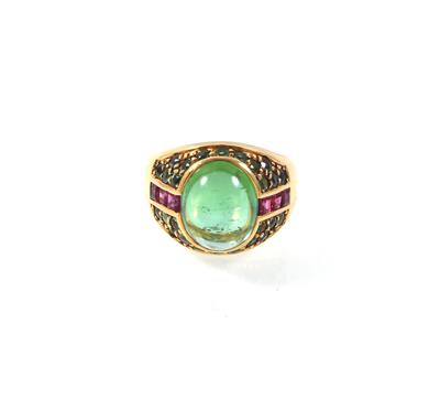 Turmalinring 9,52 ct - Sommerauktion Schmuck