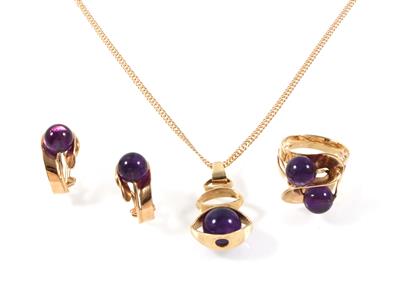 Amethystgarnitur - Jewellery