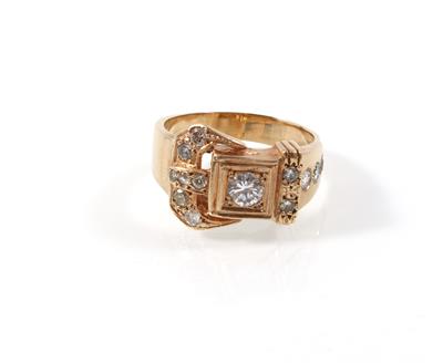 Brillant Ring zus. ca. 1,00 ct - Gioielli