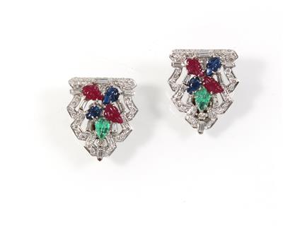 Diamantohrclips zus. ca. 2,50 ct - Jewellery