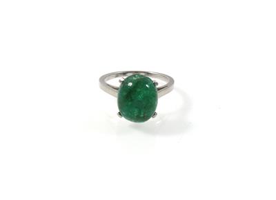 Smaragd Ring ca. 5 ct - Sommerauktion Schmuck