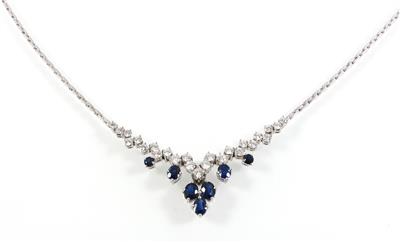 Brillant Saphircollier - Jewellery