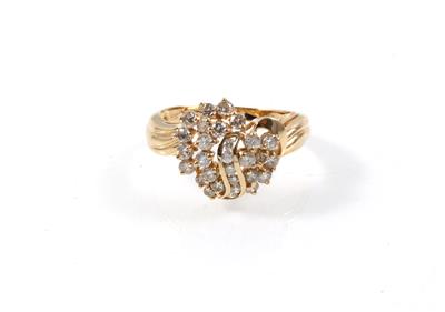 Brillantring zus. ca. 1 ct - Schmuck