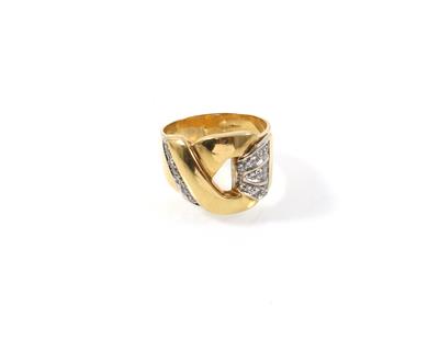 Brillantring zus. ca. 0,35 ct - Schmuck