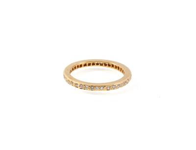 Brillant Memoryring zus. 0,46 ct - Klenoty