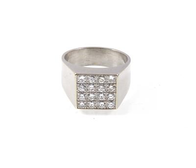 Brillantring zus. ca. 0,80 ct - Schmuck