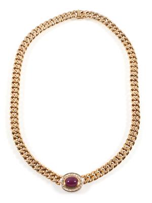 Diamant Rubin Collier - Jewellery