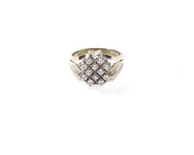 Brillantring zus. ca. 0,72 ct - Schmuck