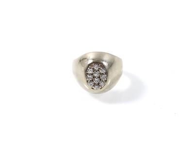 Brillantring zus. ca. 0,18 ct - Klenoty