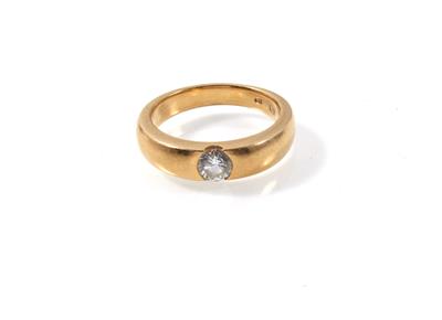 Brillantsolitärring ca. 0,50 ct - Schmuck