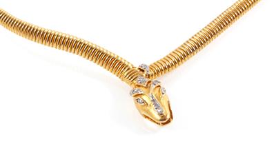 Brillantcollier Schlange - Jewellery